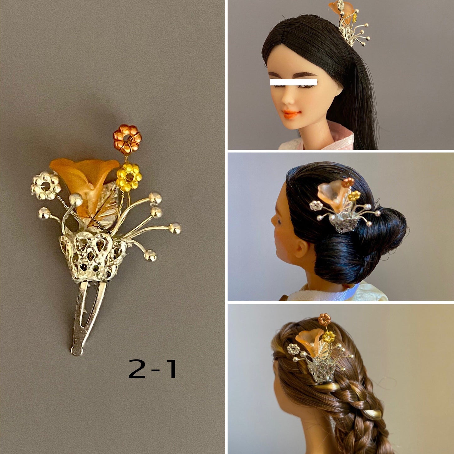 Doll Hanbok Hair Accessories -2