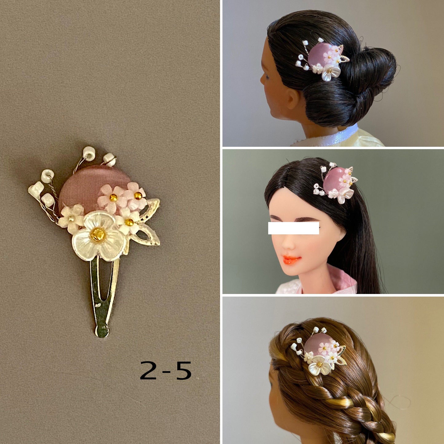 Doll Hanbok Hair Accessories -2