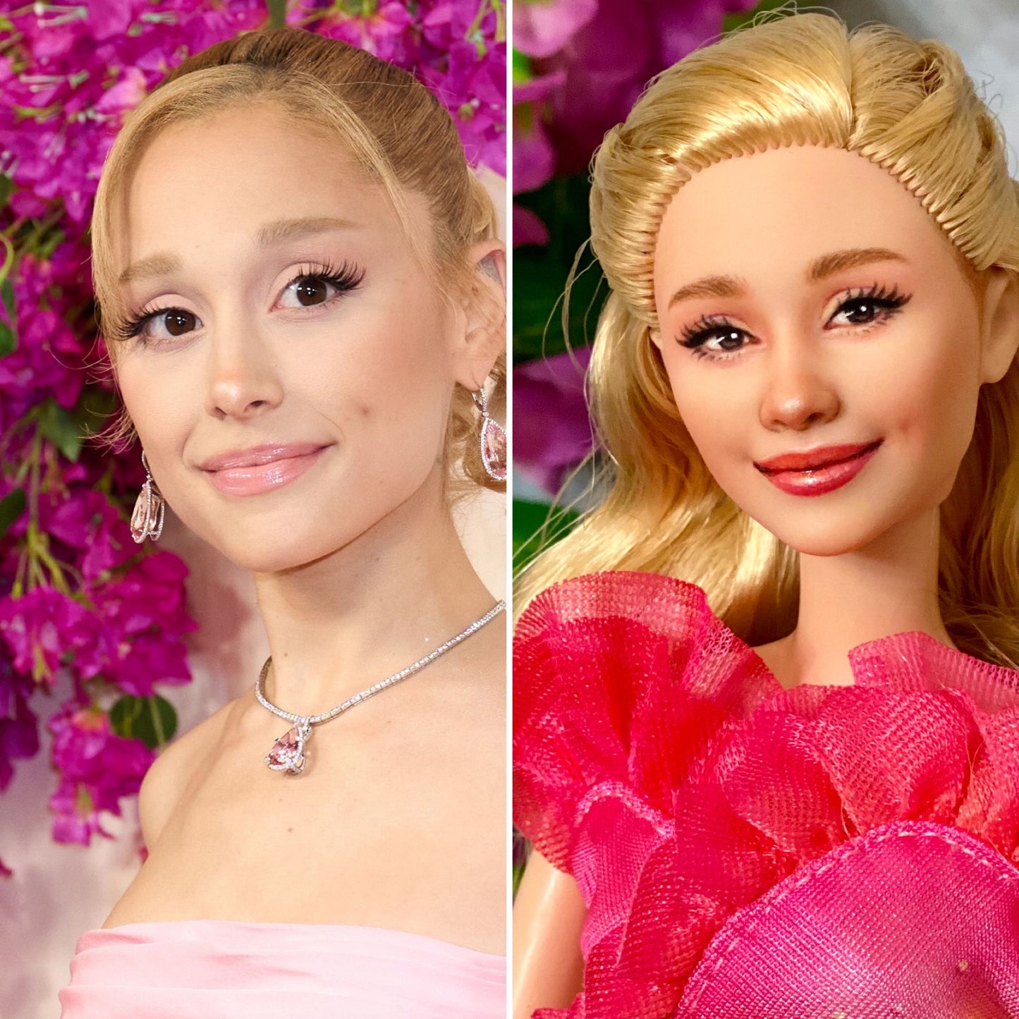 OOAK 12" face repainted doll.