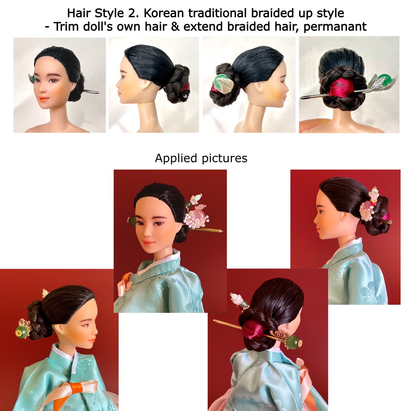Hair styles for face repainting order