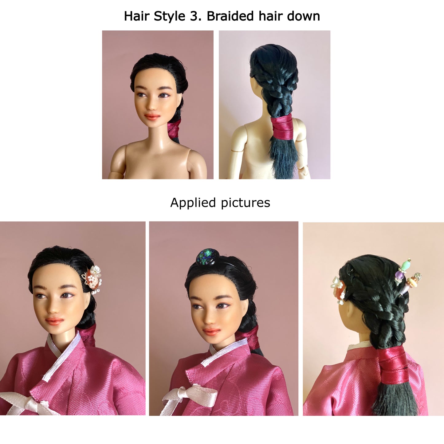 Hair styles for face repainting order