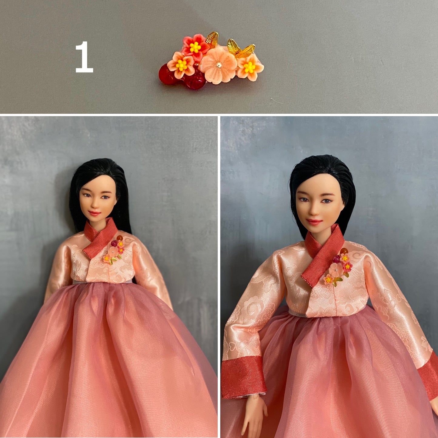 Doll Hanbok Accessories/ Upper garment deco