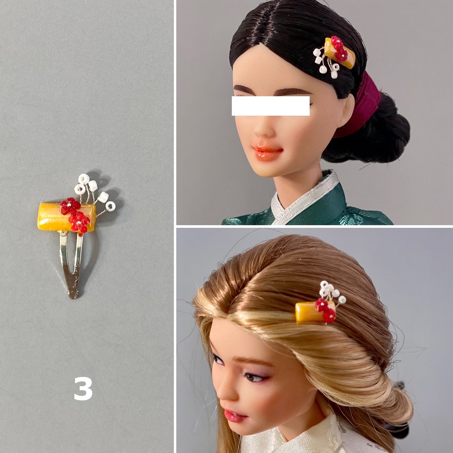 Doll Hanbok Hair Accessories -9