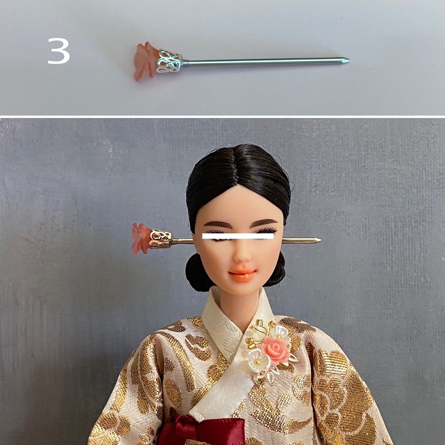 Doll Hanbok Hair Accessories/ Hair stick