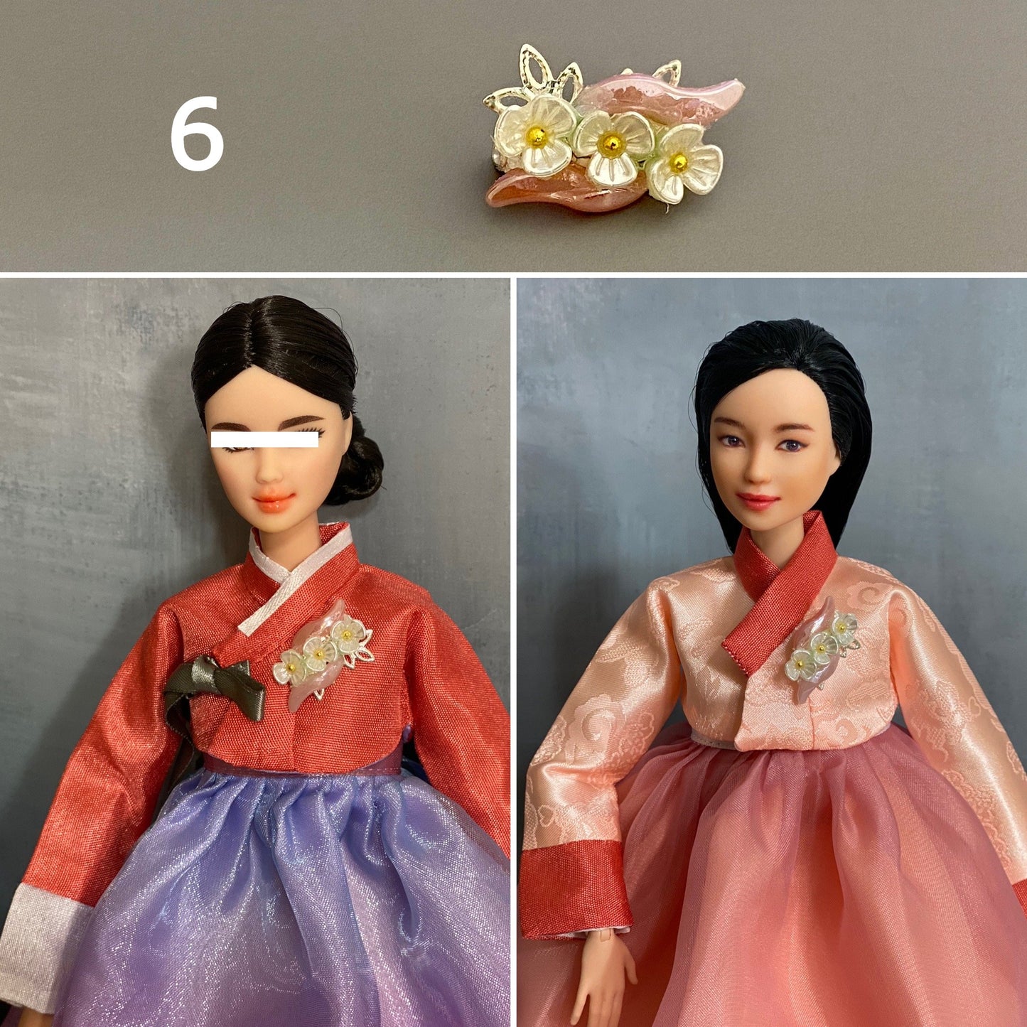 Doll Hanbok Accessories/ Upper garment deco