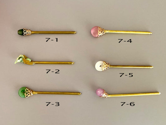 Doll Hanbok Hair Accessories/ Hair sticks - 7