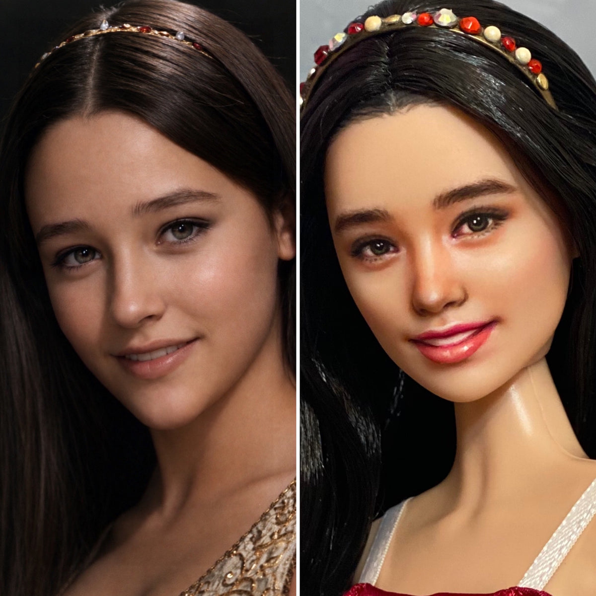 RESERVED FOR P- OOAK 12" female doll