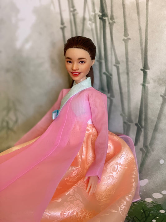 Doll Hanbok for 12"(30cm) doll - Naksoo's Hanbok set from 'Alchemy of souls', the K-TV drama