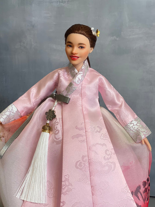 Doll Hanbok for 12"(30cm) doll - Naksoo's Hanbok set from 'Alchemy of souls', the K-TV drama