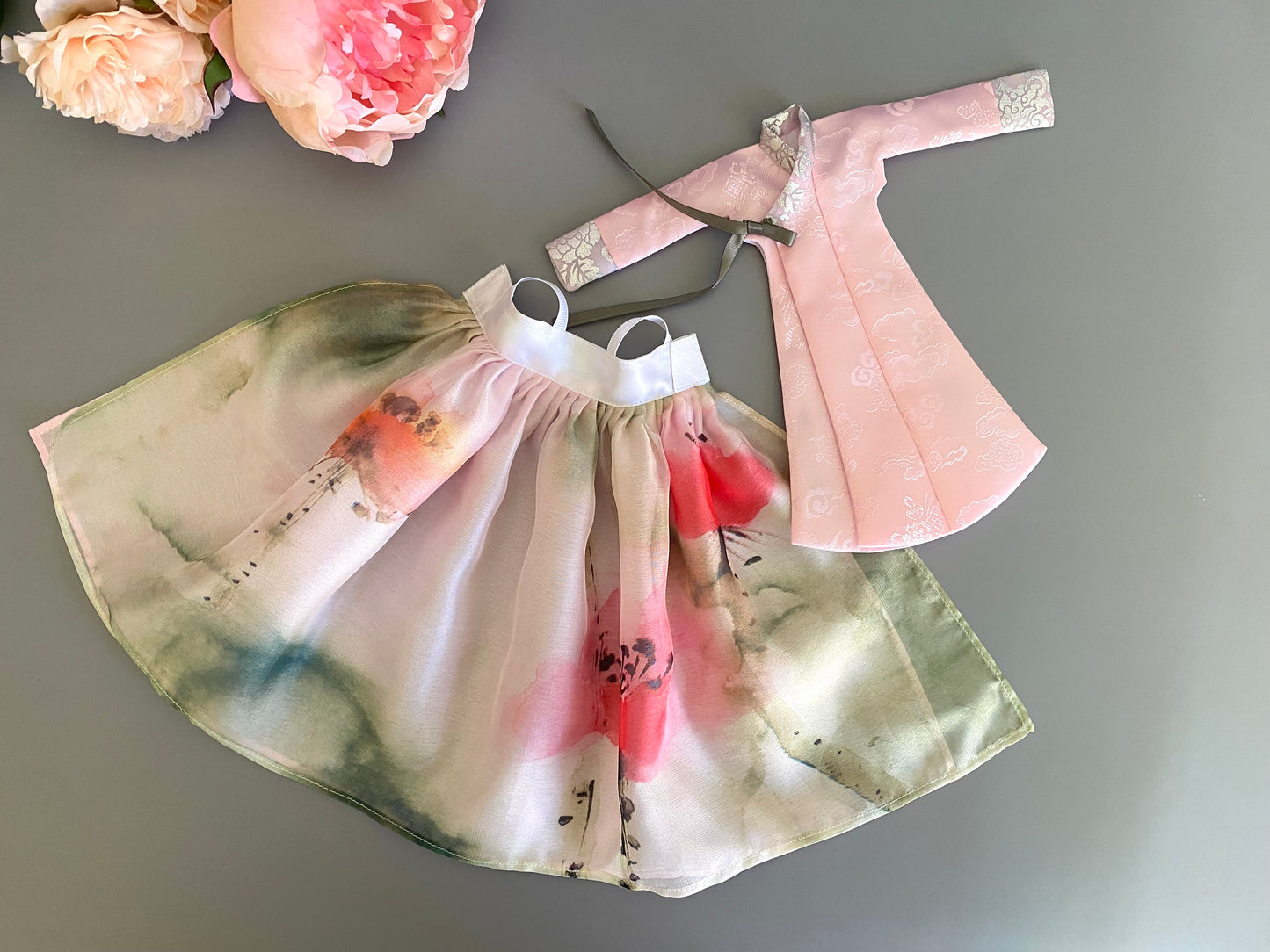 Doll Hanbok for 12"(30cm) doll - Naksoo's Hanbok set from 'Alchemy of souls', the K-TV drama