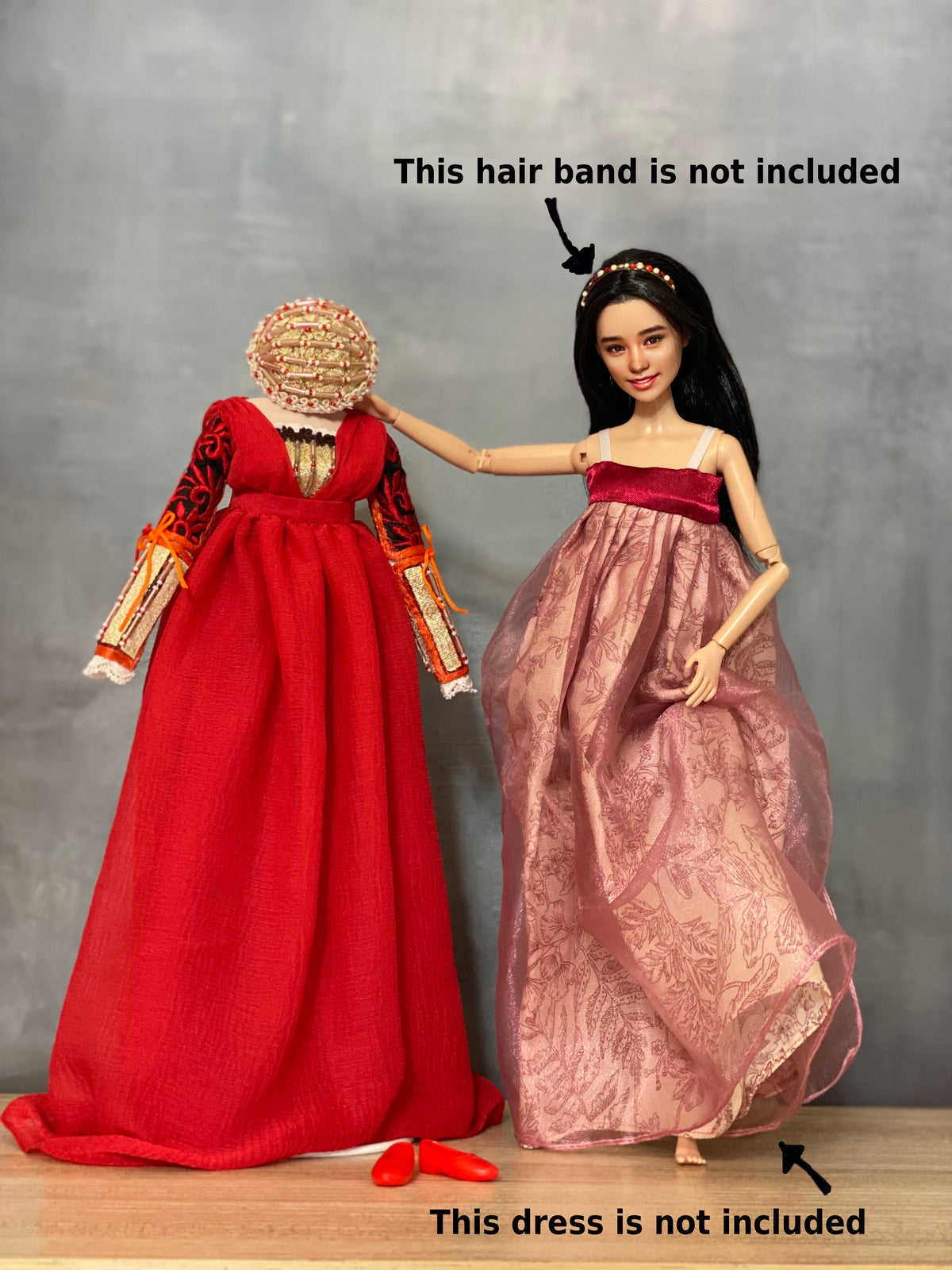 RESERVED FOR P- OOAK 12" female doll