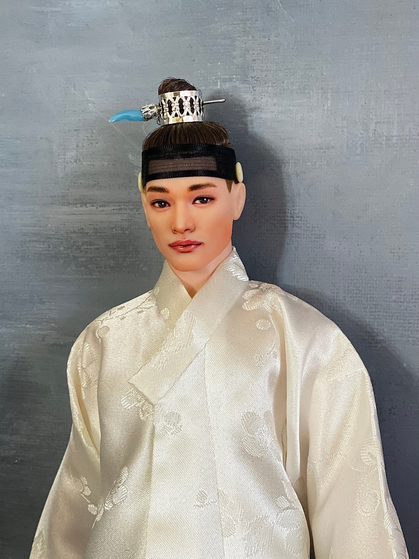 12" male doll face repainting & original body included- Asian(Rowoon's face), Made to order